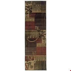 Oriental Weavers Generations Green (G8007A068235ST) Runner 2'3