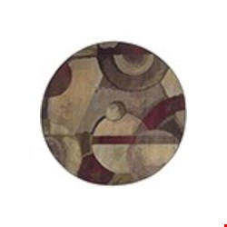 Oriental Weavers Generations Purple (G8013A180180ST) Round 6'0