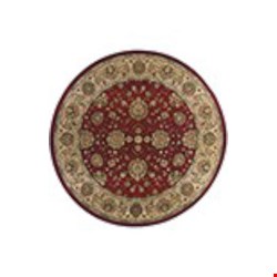 Oriental Weavers Genesis Red (G035R1180180ST) Round 6'0