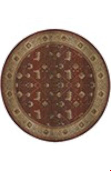 Oriental Weavers Genesis Red (G112P1180180ST) Round 6'0" x 6'0" Area Rug