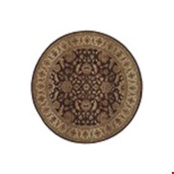 Oriental Weavers Genesis Brown (G952M1180180ST) Round 6'0