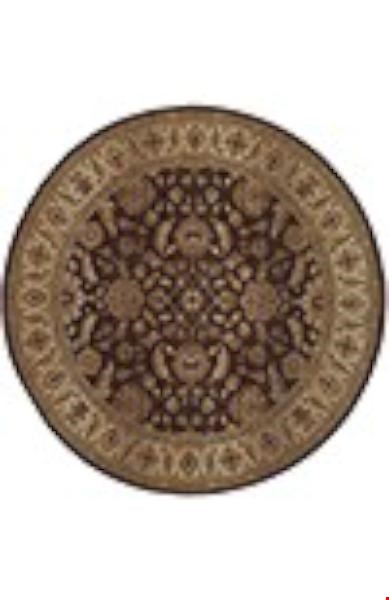 Oriental Weavers Genesis Brown (G952M1240240ST) Round 8'0" x 8'0" Area Rug