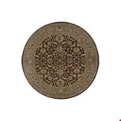 Oriental Weavers Genesis Brown (G952Q1180180ST) Round 6'0