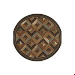 Oriental Weavers Genesis Brown (G956Q1240240ST) Round 8'0