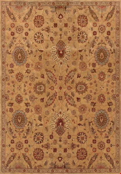 Oriental Weavers Huntley Gold (H19109160251ST) Rectangle 5'3" x 8'3" Area Rug