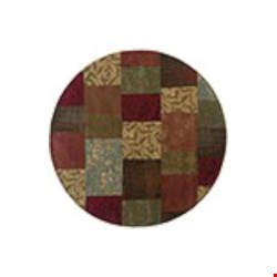 Oriental Weavers Hudson Green (H030C1235RDST) Round 7'8