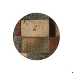 Oriental Weavers Hudson Beige (H040A1235RDST) Round 7'8