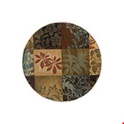 Oriental Weavers Hudson Green (H058B1235RDST) Round 7'8