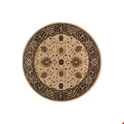 Oriental Weavers Hudson Beige (H1338C235RDST) Round 7'8
