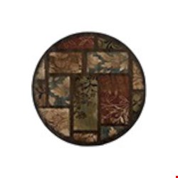 Oriental Weavers Hudson Brown (H1699G235RDST) Round 7'8