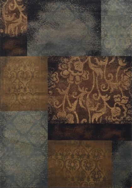 Oriental Weavers Hudson Blue (H4878B160230ST) Rectangle 5'3" x 7'6" Area Rug