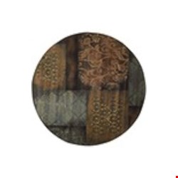 Oriental Weavers Hudson Blue (H4878B235RDST) Round 7'8