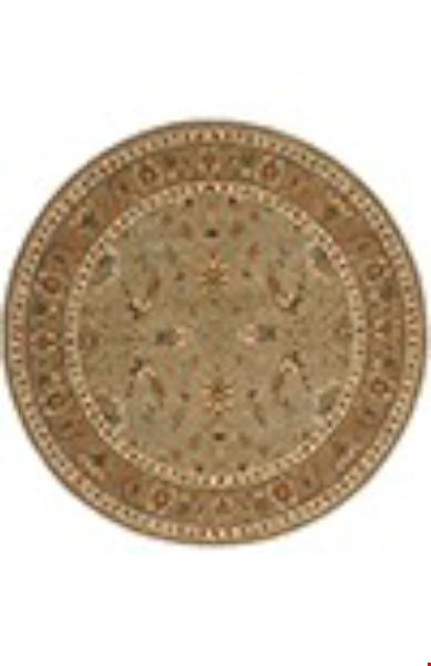 Oriental Weavers Infinity Green (I1104C235RDST) Round 7'8" x 7'8" Area Rug