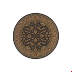 Oriental Weavers Infinity Black (I1104F235RDST) Round 7'8