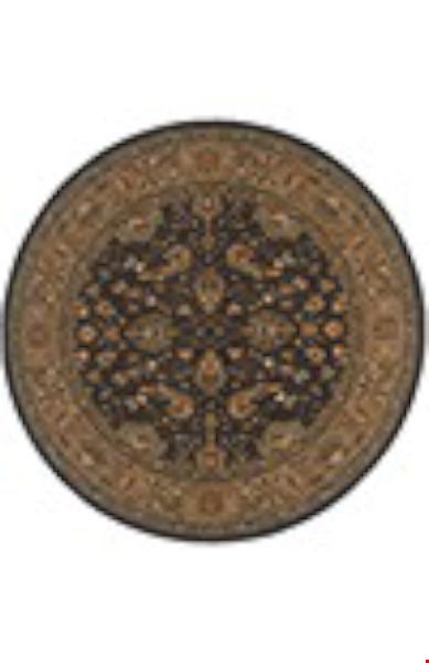 Oriental Weavers Infinity Black (I1104F235RDST) Round 7'8" x 7'8" Area Rug