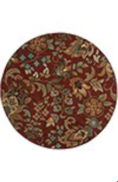 Oriental Weavers Infinity Red (I1105B235RDST) Round 7'8" x 7'8" Area Rug