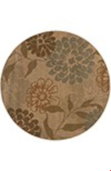 Oriental Weavers Infinity Beige (I1134A235RDST) Round 7'8" x 7'8" Area Rug