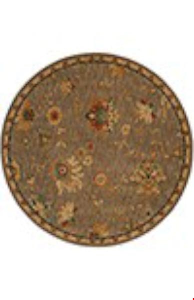 Oriental Weavers Infinity Tan (I1151E235RDST) Round 7'8" x 7'8" Area Rug