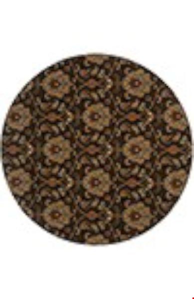 Oriental Weavers Infinity Black (I1724E235RDST) Round 7'8" x 7'8" Area Rug