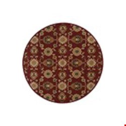 Oriental Weavers Infinity Red (I2166B235RDST) Round 7'8
