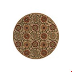 Oriental Weavers Infinity Beige (I2175E235RDST) Round 7'8