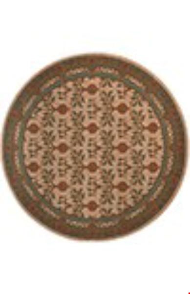 Oriental Weavers Infinity Beige (I2177F235RDST) Round 7'8" x 7'8" Area Rug