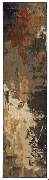 Oriental Weavers Kasbah Blue (K3807A058230ST) Runner 1'10" x 7'6" Area Rug