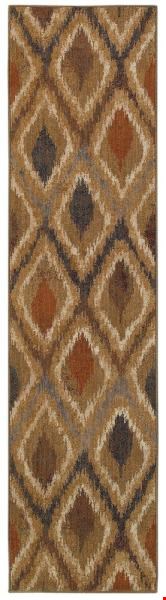 Oriental Weavers Kasbah Gold (K3942A058230ST) Runner 1'10" x 7'6" Area Rug