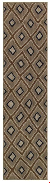 Oriental Weavers Kasbah Grey (K3943D058230ST) Runner 1'10" x 7'6" Area Rug