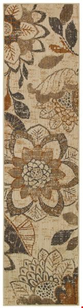Oriental Weavers Kasbah Ivory (K3953C058230ST) Runner 1'10" x 7'6" Area Rug