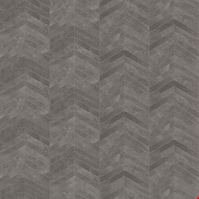 Soho Studio Ages: Fossil 4" x 21" Chevron Matte Porcelain Tile TLMGAGFS4X21