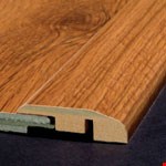 Shaw Epic Plus Albright Oak: Overlap Reducer Charcoal - 78" Long