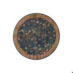 Oriental Weavers Kharma Blue (X349B0RP) Round 8'0