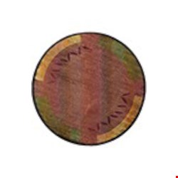 Oriental Weavers Kharma Red (K439R4180180ST) Round 6'0