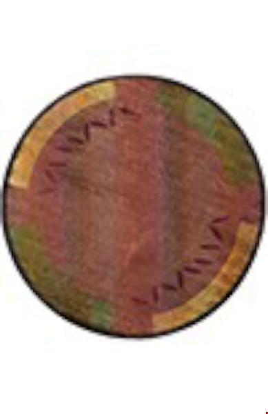 Oriental Weavers Kharma Red (K439R4180180ST) Round 6'0" x 6'0" Area Rug