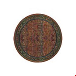 Oriental Weavers Kharma Green (K465J4240240ST) Round 8'0