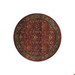 Oriental Weavers Kharma Red (K465R4180180ST) Round 6'0