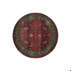 Oriental Weavers Kharma Red (K807C4240240ST) Round 8'0