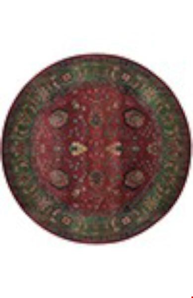 Oriental Weavers Kharma Red (K807C4240240ST) Round 8'0" x 8'0" Area Rug