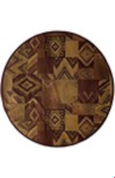 Oriental Weavers Kharma Ii Tan (K022R4240240ST) Round 8'0" x 8'0" Area Rug