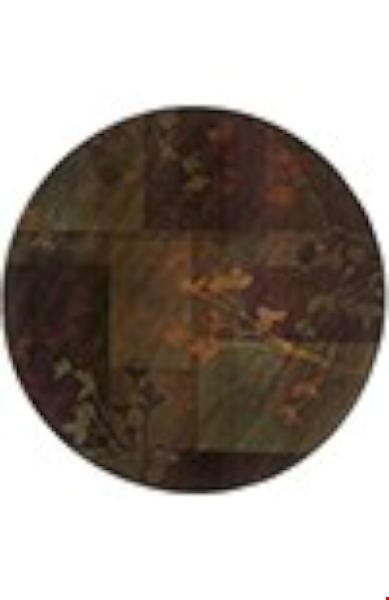 Oriental Weavers Kharma Ii Purple (K1048D240240ST) Round 8'0" x 8'0" Area Rug