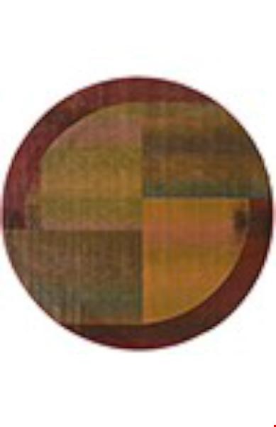 Oriental Weavers Kharma Ii Green (K1092W180180ST) Round 6'0" x 6'0" Area Rug