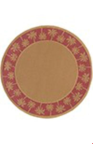 Oriental Weavers Lanai Beige (L606C8238238ST) Round 7'10" x 7'10" Area Rug
