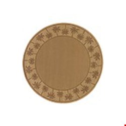 Oriental Weavers Lanai Beige (L606D7238238ST) Round 7'10