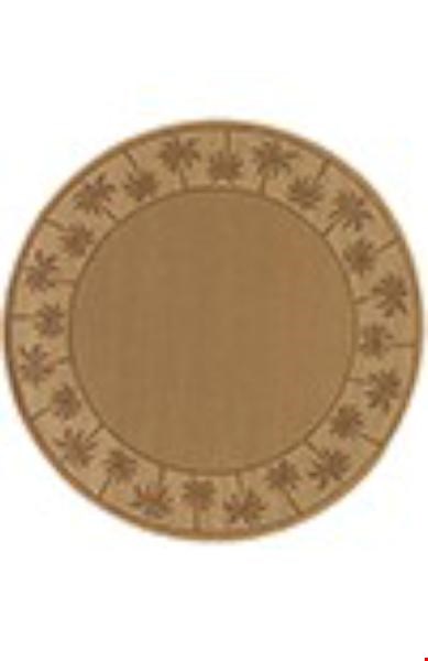 Oriental Weavers Lanai Beige (L606D7238238ST) Round 7'10" x 7'10" Area Rug