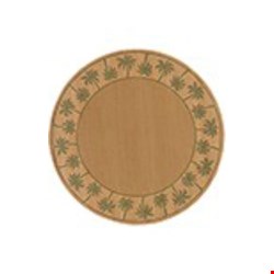 Oriental Weavers Lanai Beige (L606G6238238ST) Round 7'10