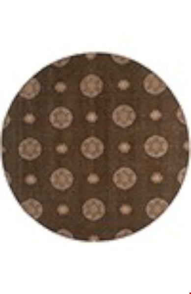 Oriental Weavers Milano Brown (M2860H235RDST) Round 7'8" x 7'8" Area Rug