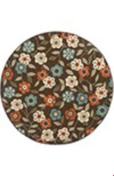 Oriental Weavers Montego Brown (M2267D240RDST) Round 7'10" x 7'10" Area Rug