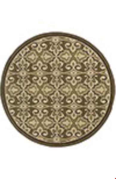 Oriental Weavers Montego Green (M2335G240RDST) Round 7'10" x 7'10" Area Rug