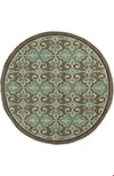 Oriental Weavers Montego Blue (M2335L240RDST) Round 7'10" x 7'10" Area Rug